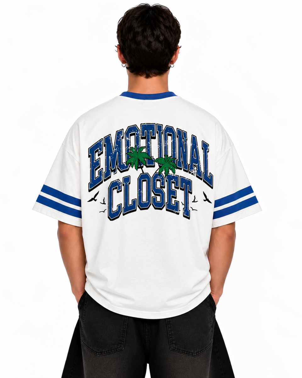 MIXED EMOTION SKELETON RINGER TEE