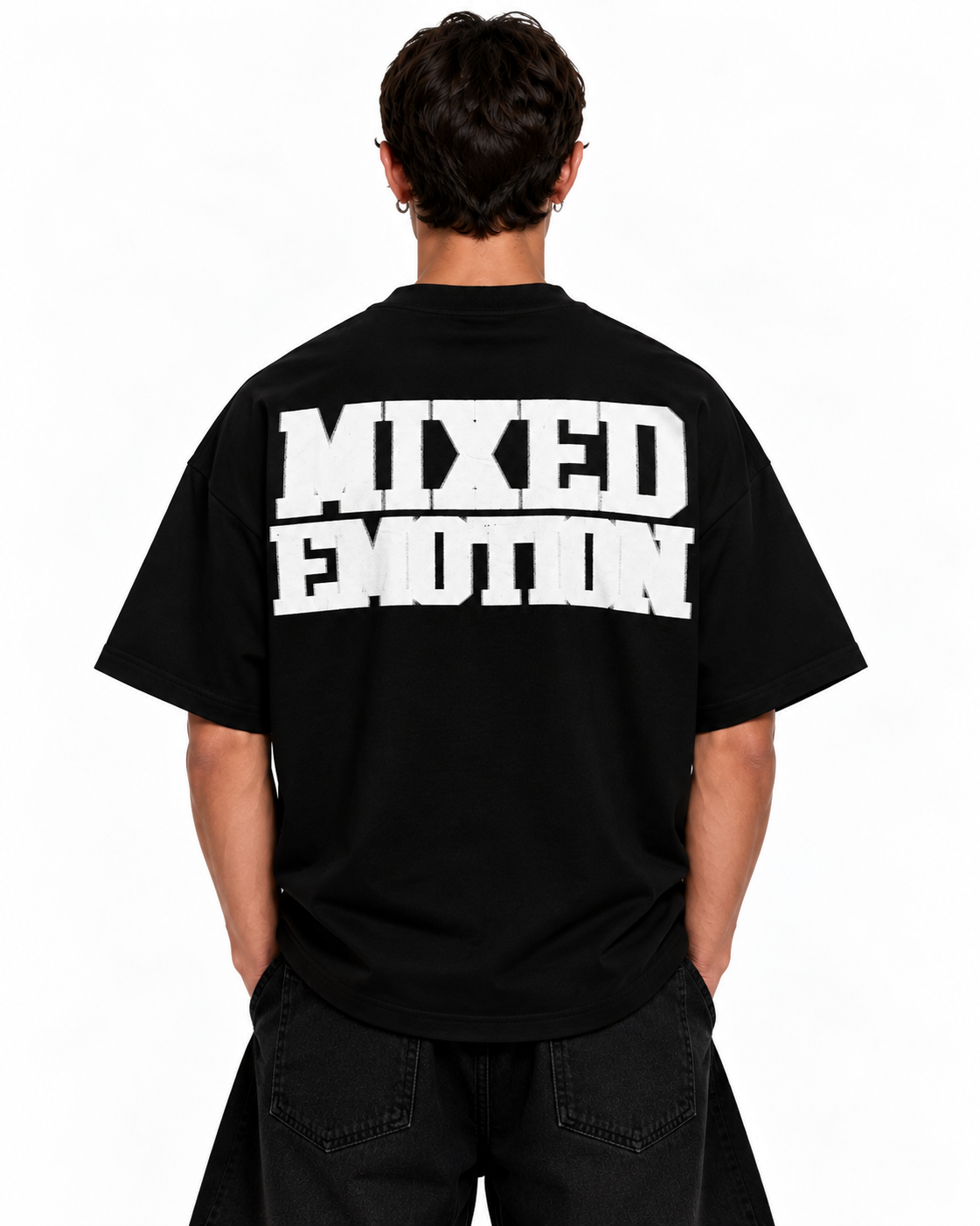 MIXED EMOTION CUPID GLITCH TEE