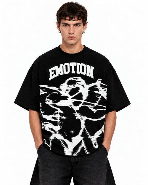 MIXED EMOTION CUPID GLITCH TEE